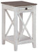 Adalane - White / Gray - Accent Table Cleveland Home Outlet (OH) - Furniture Store in Middleburg Heights Serving Cleveland, Strongsville, and Online