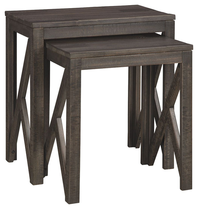 Emerdale - Gray - Accent Table Set Cleveland Home Outlet (OH) - Furniture Store in Middleburg Heights Serving Cleveland, Strongsville, and Online
