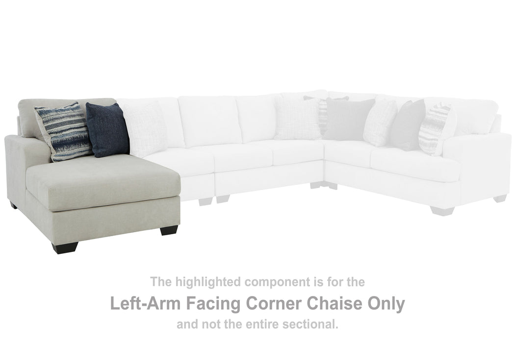 Lowder - Stone - Laf Corner Chaise Cleveland Home Outlet (OH) - Furniture Store in Middleburg Heights Serving Cleveland, Strongsville, and Online