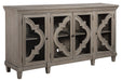 Fossil - Gray - Accent Cabinet Cleveland Home Outlet (OH) - Furniture Store in Middleburg Heights Serving Cleveland, Strongsville, and Online