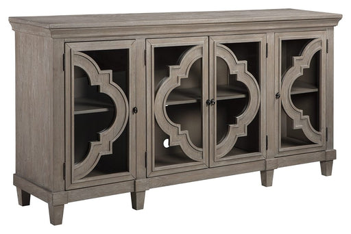 Fossil - Gray - Accent Cabinet Cleveland Home Outlet (OH) - Furniture Store in Middleburg Heights Serving Cleveland, Strongsville, and Online