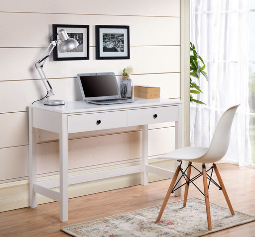 Othello - White - Home Office Small Desk Cleveland Home Outlet (OH) - Furniture Store in Middleburg Heights Serving Cleveland, Strongsville, and Online