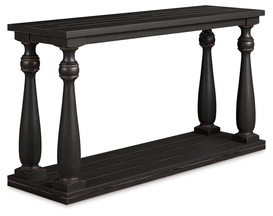 Mallacar - Black - Sofa Table Cleveland Home Outlet (OH) - Furniture Store in Middleburg Heights Serving Cleveland, Strongsville, and Online