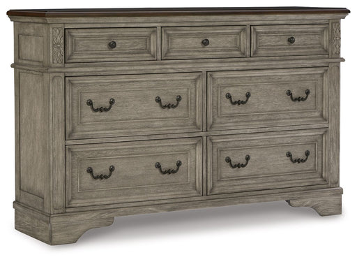 Lodenbay - Antique Gray - Dresser Cleveland Home Outlet (OH) - Furniture Store in Middleburg Heights Serving Cleveland, Strongsville, and Online