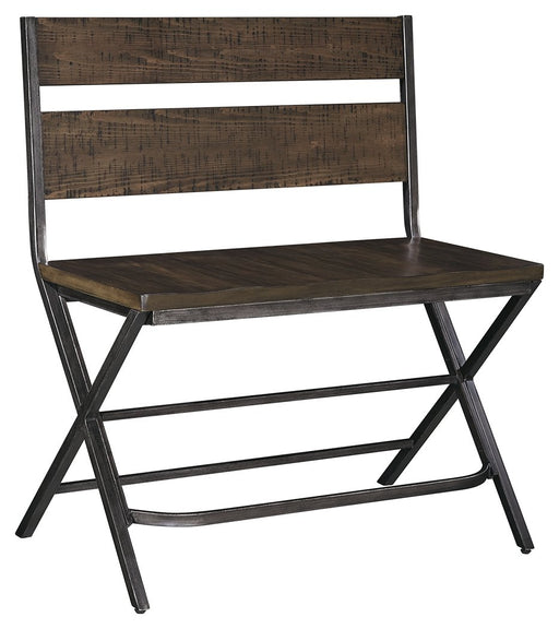 Kavara - Medium Brown - Double Barstool Cleveland Home Outlet (OH) - Furniture Store in Middleburg Heights Serving Cleveland, Strongsville, and Online