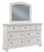 Robbinsdale - Antique White - Dresser, Mirror Cleveland Home Outlet (OH) - Furniture Store in Middleburg Heights Serving Cleveland, Strongsville, and Online
