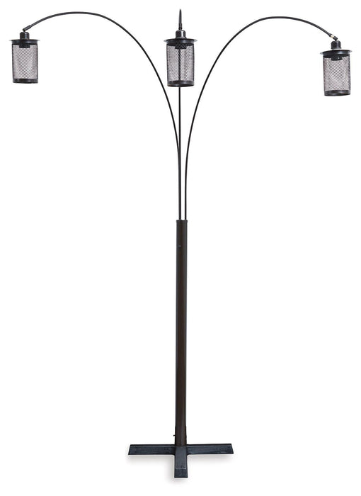 Maovesa - Bronze - Metal Arc Lamp Cleveland Home Outlet (OH) - Furniture Store in Middleburg Heights Serving Cleveland, Strongsville, and Online