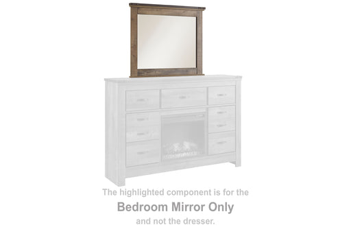 Trinell - Brown - Bedroom Mirror Cleveland Home Outlet (OH) - Furniture Store in Middleburg Heights Serving Cleveland, Strongsville, and Online