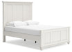 Grantoni - White - Queen/King Headboard Posts Cleveland Home Outlet (OH) - Furniture Store in Middleburg Heights Serving Cleveland, Strongsville, and Online