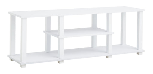 Baraga - White - TV Stand Cleveland Home Outlet (OH) - Furniture Store in Middleburg Heights Serving Cleveland, Strongsville, and Online