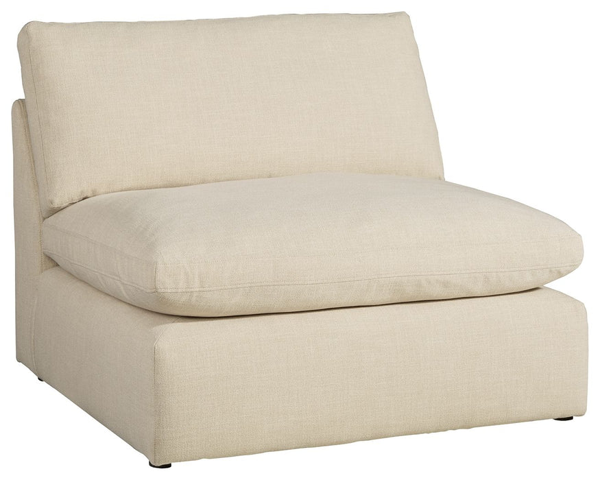 Elyza - Linen - Armless Chair Cleveland Home Outlet (OH) - Furniture Store in Middleburg Heights Serving Cleveland, Strongsville, and Online