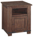 Budmore - Brown Dark - Rectangular End Table Cleveland Home Outlet (OH) - Furniture Store in Middleburg Heights Serving Cleveland, Strongsville, and Online