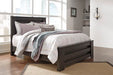 Brinxton - Charcoal - Queen Panel Footboard Cleveland Home Outlet (OH) - Furniture Store in Middleburg Heights Serving Cleveland, Strongsville, and Online