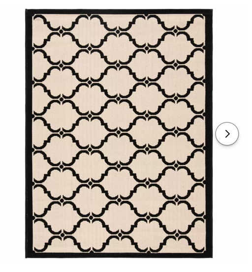 8'x11' Pogue Geometric Beige/Black Indoor / Outdoor Area Rug Cleveland Home Outlet (OH) - Furniture Store in Middleburg Heights Serving Cleveland, Strongsville, and Online