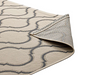 Linza Wave Abstract Trellis 5x8 Indoor and Outdoor Area Rug in Beige and Gray Cleveland Home Outlet (OH) - Furniture Store in Middleburg Heights Serving Cleveland, Strongsville, and Online