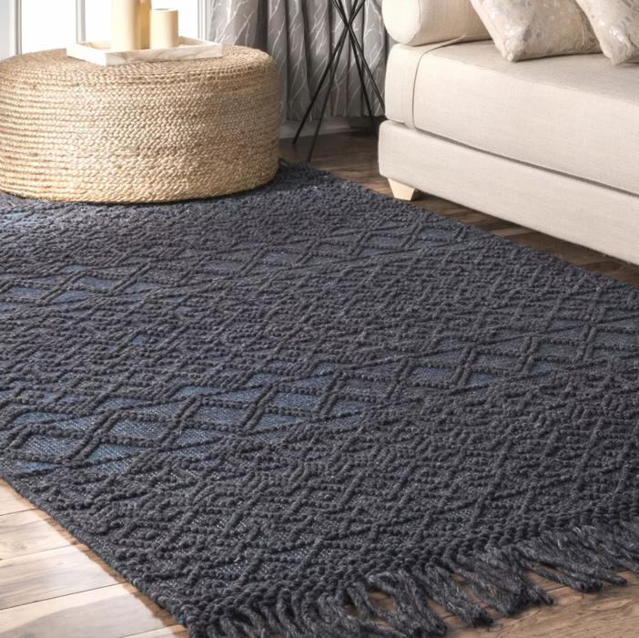 4' x 6' nuLOOM Hand Woven Kristine Tassel Area Rug Cleveland Home Outlet (OH) - Furniture Store in Middleburg Heights Serving Cleveland, Strongsville, and Online