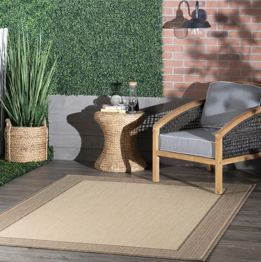 4'X6' nuLOOM Gris Contemporary Indoor/Outdoor Area Rug Cleveland Home Outlet (OH) - Furniture Store in Middleburg Heights Serving Cleveland, Strongsville, and Online
