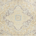 Square 6' Chauncey Oriental Yellow Area Rug Cleveland Home Outlet (OH) - Furniture Store in Middleburg Heights Serving Cleveland, Strongsville, and Online