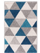 2'x3' Jemison Geometric Blue/Gray Rug Cleveland Home Outlet (OH) Furniture Store in Cleveland Ohio