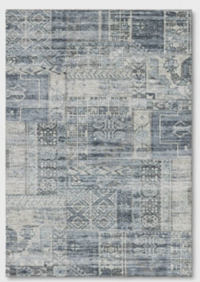 5' x 7' Marshall Distressed Patchwork Printed Rug Cleveland Home Outlet (OH) - Furniture Store in Middleburg Heights Serving Cleveland, Strongsville, and Online