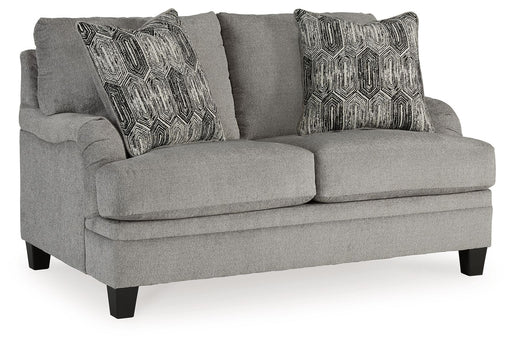 Davinca - Charcoal - Loveseat Cleveland Home Outlet (OH) - Furniture Store in Middleburg Heights Serving Cleveland, Strongsville, and Online