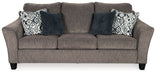 Nemoli - Slate - Queen Sofa Sleeper Cleveland Home Outlet (OH) - Furniture Store in Middleburg Heights Serving Cleveland, Strongsville, and Online