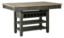 Tyler - Black / Gray - Rect Dining Room Counter Table Cleveland Home Outlet (OH) - Furniture Store in Middleburg Heights Serving Cleveland, Strongsville, and Online