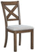 Moriville - Beige - Dining UPH Side Chair Cleveland Home Outlet (OH) - Furniture Store in Middleburg Heights Serving Cleveland, Strongsville, and Online