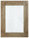 Waltleigh - Distressed Brown - Accent Mirror Cleveland Home Outlet (OH) - Furniture Store in Middleburg Heights Serving Cleveland, Strongsville, and Online
