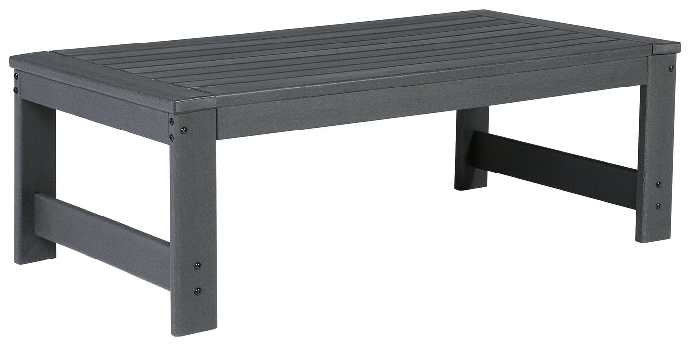 Amora - Charcoal Gray - Rectangular Cocktail Table Cleveland Home Outlet (OH) - Furniture Store in Middleburg Heights Serving Cleveland, Strongsville, and Online
