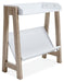 Blariden - White / Tan - Small Bookcase Cleveland Home Outlet (OH) - Furniture Store in Middleburg Heights Serving Cleveland, Strongsville, and Online