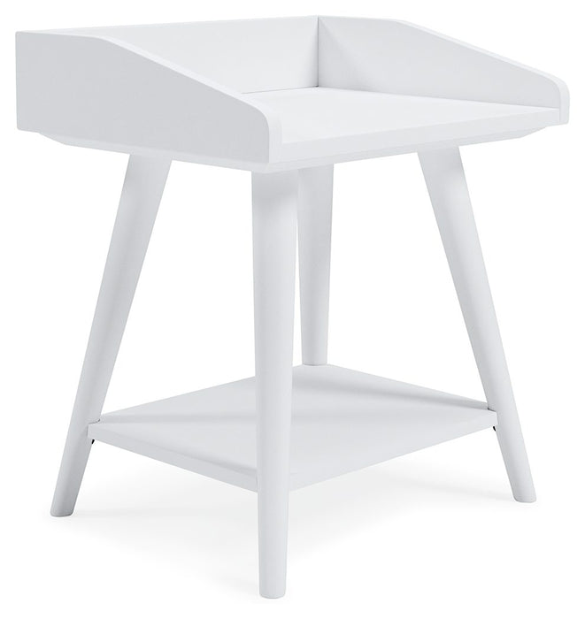 Blariden - White - Accent Table Cleveland Home Outlet (OH) - Furniture Store in Middleburg Heights Serving Cleveland, Strongsville, and Online