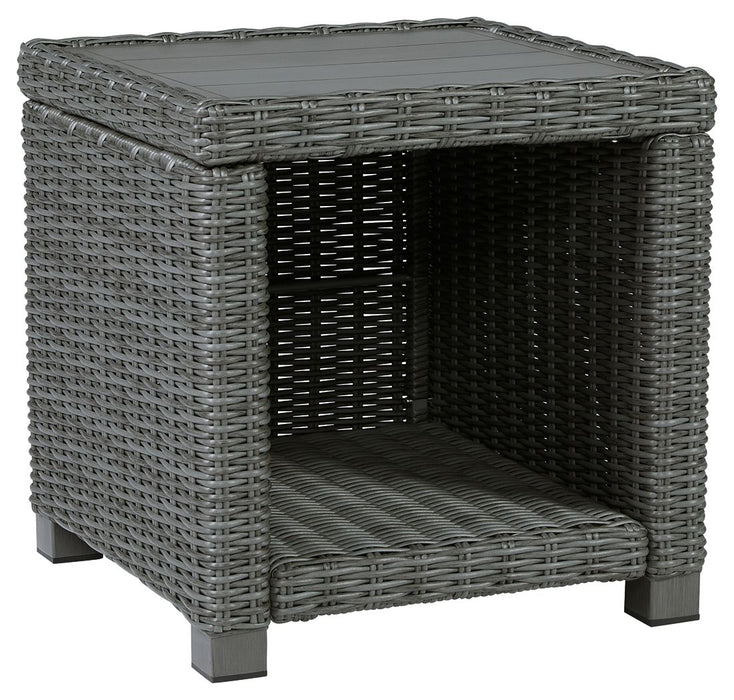 Elite Park - Gray - Square End Table Cleveland Home Outlet (OH) - Furniture Store in Middleburg Heights Serving Cleveland, Strongsville, and Online