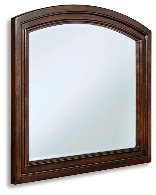 Porter - Rustic Brown - Bedroom Mirror Cleveland Home Outlet (OH) - Furniture Store in Middleburg Heights Serving Cleveland, Strongsville, and Online