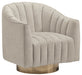 Penzlin - Pearl - Swivel Accent Chair Cleveland Home Outlet (OH) - Furniture Store in Middleburg Heights Serving Cleveland, Strongsville, and Online
