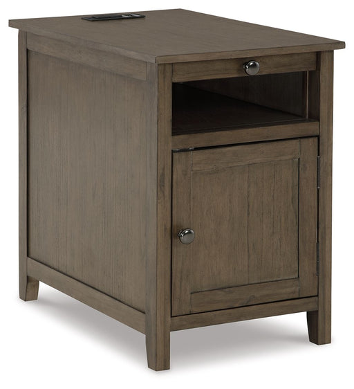 Treytown - Grayish Brown - Chair Side End Table Cleveland Home Outlet (OH) - Furniture Store in Middleburg Heights Serving Cleveland, Strongsville, and Online