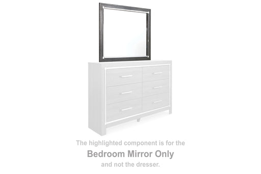 Lodanna - Gray - Bedroom Mirror Cleveland Home Outlet (OH) - Furniture Store in Middleburg Heights Serving Cleveland, Strongsville, and Online