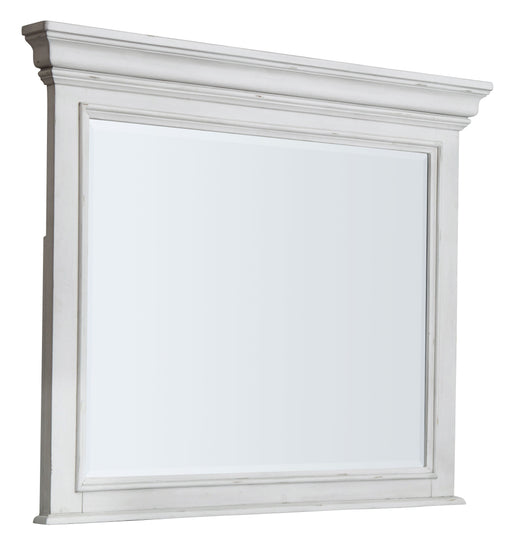 Kanwyn - Whitewash - Bedroom Mirror Cleveland Home Outlet (OH) - Furniture Store in Middleburg Heights Serving Cleveland, Strongsville, and Online