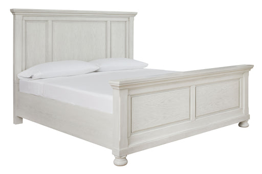 Robbinsdale - Antique White - King/Cal King Panel Headboard Cleveland Home Outlet (OH) - Furniture Store in Middleburg Heights Serving Cleveland, Strongsville, and Online
