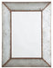 O'tallay - Antique Gray - Accent Mirror Cleveland Home Outlet (OH) - Furniture Store in Middleburg Heights Serving Cleveland, Strongsville, and Online