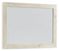 Cambeck - Whitewash - Bedroom Mirror Cleveland Home Outlet (OH) - Furniture Store in Middleburg Heights Serving Cleveland, Strongsville, and Online