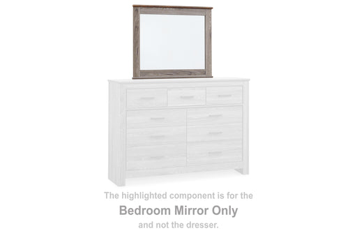 Zelen - Warm Gray - Bedroom Mirror Cleveland Home Outlet (OH) - Furniture Store in Middleburg Heights Serving Cleveland, Strongsville, and Online