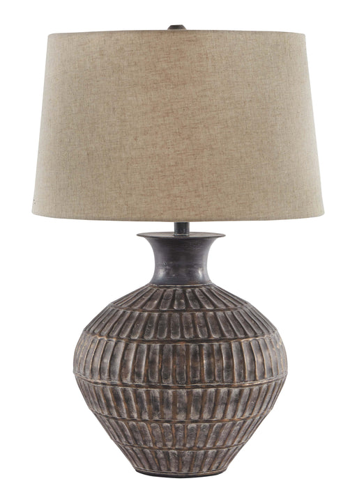 Magan - Antique Bronze Finish - Metal Table Lamp Cleveland Home Outlet (OH) - Furniture Store in Middleburg Heights Serving Cleveland, Strongsville, and Online