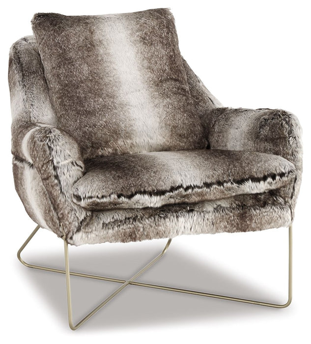 Wildau - Gray - Accent Chair Cleveland Home Outlet (OH) - Furniture Store in Middleburg Heights Serving Cleveland, Strongsville, and Online