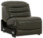 Center Line - Dark Gray - Pwr Armless Rec W/Adj Headrest Cleveland Home Outlet (OH) - Furniture Store in Middleburg Heights Serving Cleveland, Strongsville, and Online