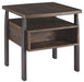 Vailbry - Dark Brown - Rectangular End Table Cleveland Home Outlet (OH) - Furniture Store in Middleburg Heights Serving Cleveland, Strongsville, and Online