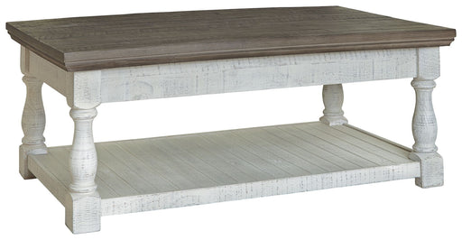 Havalance - Gray / White - Lift Top Cocktail Table Cleveland Home Outlet (OH) - Furniture Store in Middleburg Heights Serving Cleveland, Strongsville, and Online