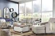 Abney - Driftwood - 4 Pc. - Sofa Chaise, Chair, Ottoman, Accent Chair Cleveland Home Outlet (OH) - Furniture Store in Middleburg Heights Serving Cleveland, Strongsville, and Online