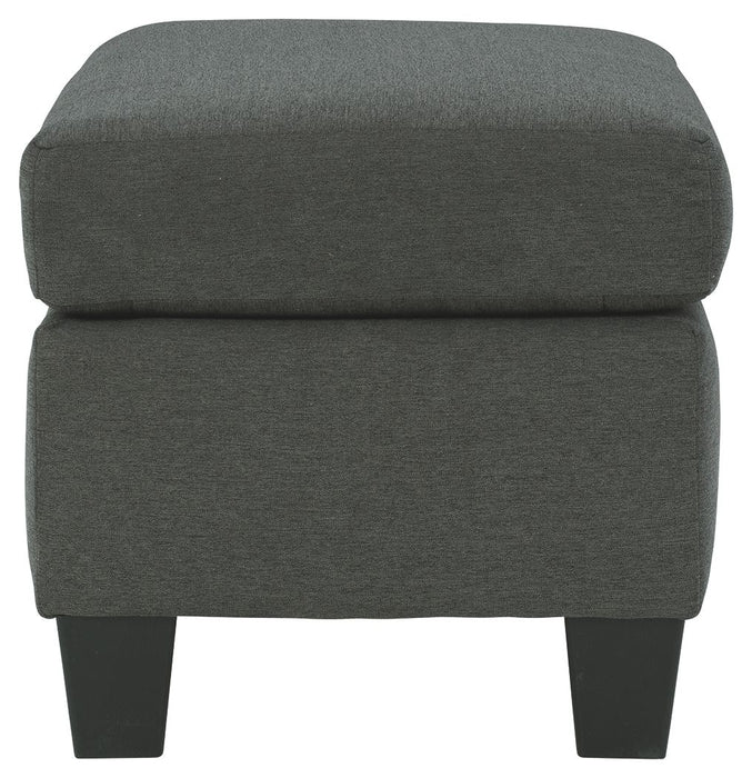 Bayonne - Charcoal - Ottoman Cleveland Home Outlet (OH) - Furniture Store in Middleburg Heights Serving Cleveland, Strongsville, and Online