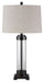 Talar - Clear / Bronze Finish - Glass Table Lamp Cleveland Home Outlet (OH) - Furniture Store in Middleburg Heights Serving Cleveland, Strongsville, and Online